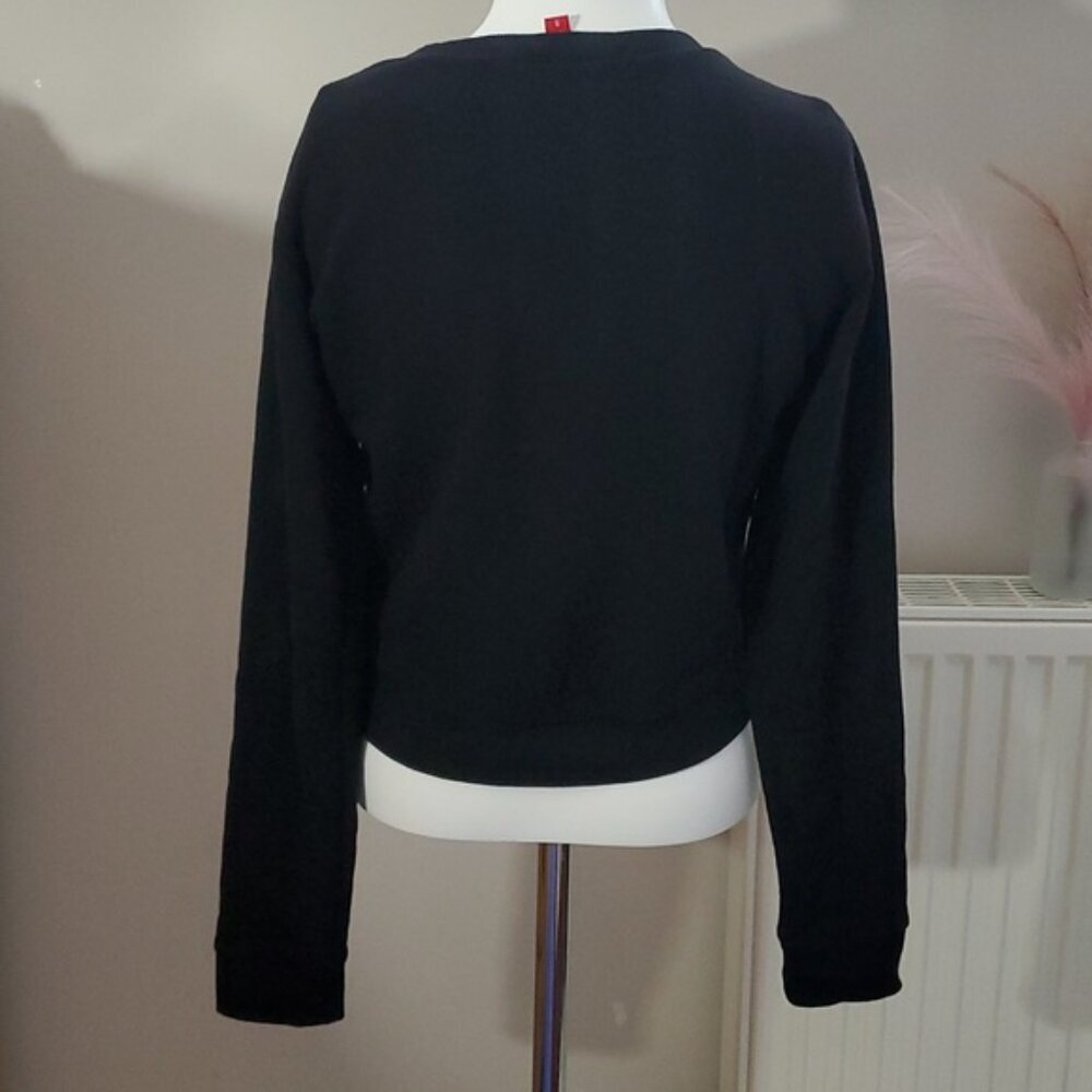 Vintage Late 90s Guess Black Sheer Pullover Jumper- NWOT- Small​ - Picture 3 of 7